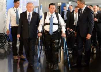 President-Obama-Prime-Minister-Netanjahu--ReWalk-Demonstration-Jerusalem-Israel_2