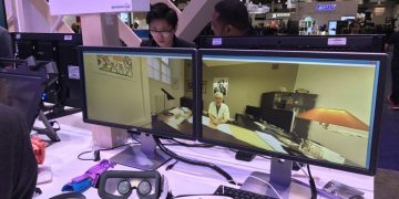 ביתן דאסו סיסטמס, CES 2017. צילום: אבי בליזובסקי