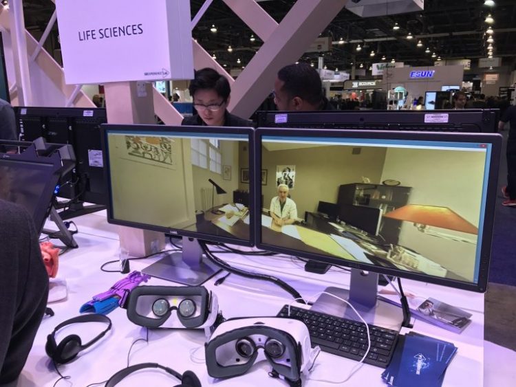 ביתן דאסו סיסטמס, CES 2017. צילום: אבי בליזובסקי