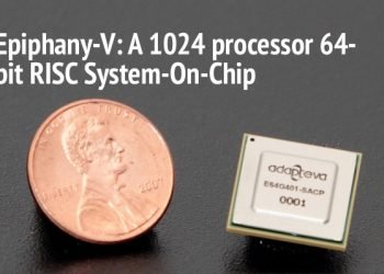 epiphanyv a 1024 processor 64 bit risc systemonchip 1 638