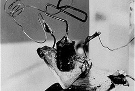 THE FIRST TRANSISTOR