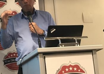 דב מורן במפגש הסיליקון קלאב. צילום: שמואל אוסטר