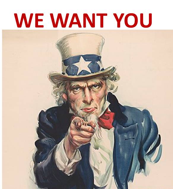 we want you