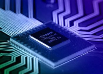 שבב של חברת vayyar. תעשיית השבבים בישראל בולטת ביחס לעולם. צילום יחצ