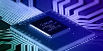 שבב של חברת vayyar. תעשיית השבבים בישראל בולטת ביחס לעולם. צילום יחצ