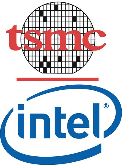 Intel TSMC logo