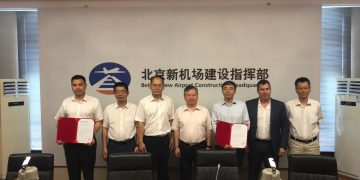 Amir Leybov Executive Vice Chairman of the Board Xsight Systems at the siging ceremony