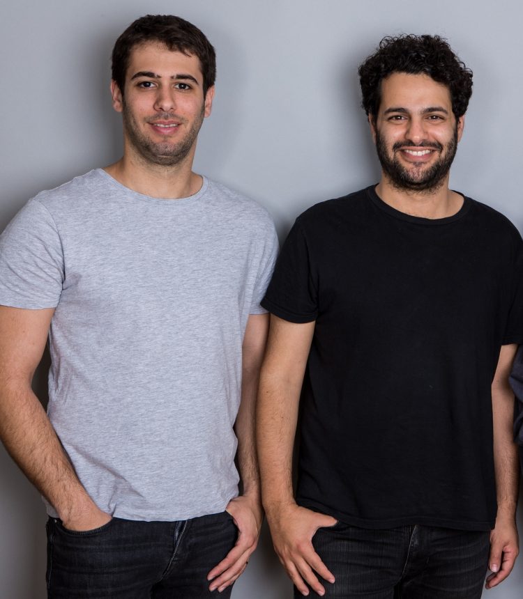 From right to left Elad Sity CEO of NeuroBlade and Eliad Hillel CTO and VP Product Strategy. Photo credit Keren Gafni