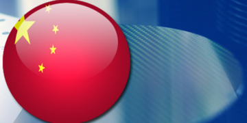 smic fab with chinese flag