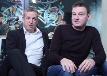 דני צ'רקסקי ואלון סלפק, היזמים של חברת קרדום. צילום-בן רייס