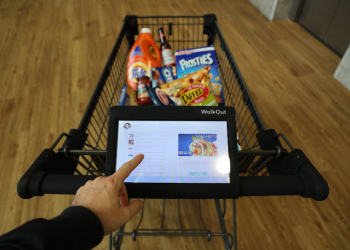 עגלת הקניות האוטונומית של WalkOut. צילום יחצ