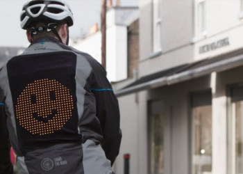 ז'קט אימוג'י לרוכבי אופניים. צילום יחצ פורד