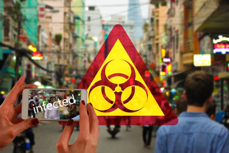 מגיפת הקורונה. איור: מתוך Pixabay.com