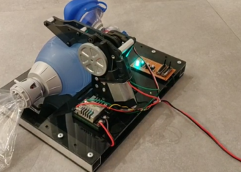 התקן הנשמה שפותח על ידי קבוצה בתחרות הרובוטיקה FIRST. צילום יחצ