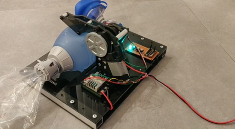 התקן הנשמה שפותח על ידי קבוצה בתחרות הרובוטיקה FIRST. צילום יחצ