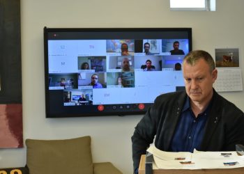 אראל מרגלית בועידת פתרונות הקורונה. צילום: אלי מנדלבאום