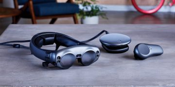 ערכת פיתוח של משקפי המציאות המדומה של חברת מג'יק ליפ. צילום יחצ