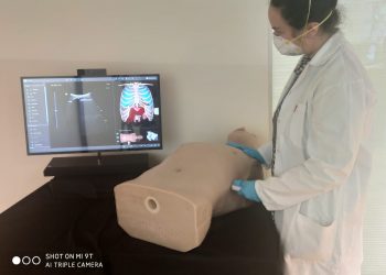 סימולטור לאיתור סימני קורונה בריאות. צילום יחצ, סמביוניקס 3D Systems