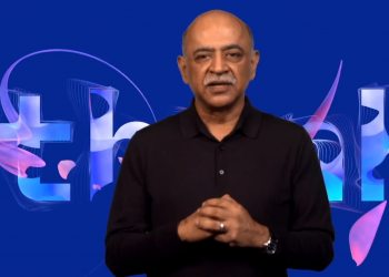 מנכ"ל IBM ארווינד קרישנה. צילום מסך