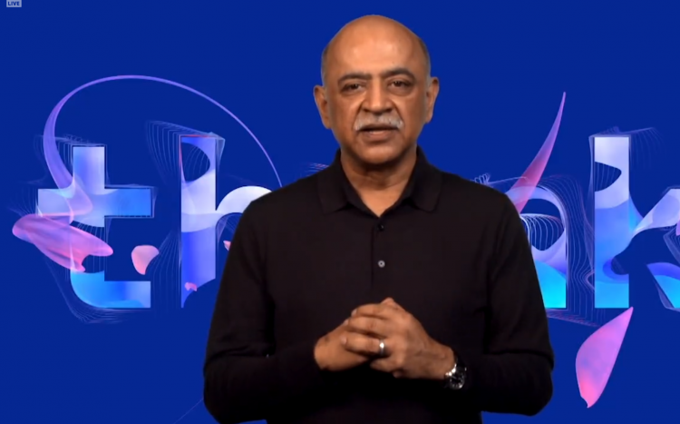 מנכ"ל IBM ארווינד קרישנה. צילום מסך