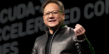 מנכ"ל NVIDIA ג'נסן הואנג בכנס GTC 2020 - ששודר ברשת. צילום יחצ, אנבידיה