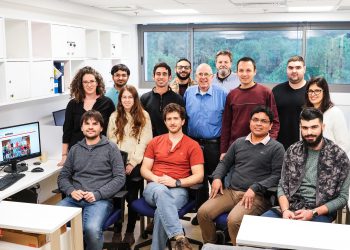 קבוצת המחקר של פרופ' שחר קוטינסקי. צילום: ניצן זוהר, דוברות הטכניון