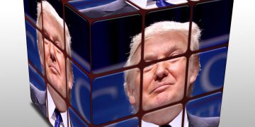 נשיא ארה"ב דונלד טראמפ - דוחף להחייאת ענף ייצור השבבים בארה"ב. איור: Image by Pete Linforth from Pixabay