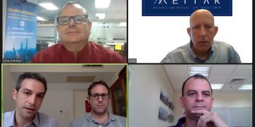 משתתפי הפאנל במועדון עסקים בסין. צילום יחצ