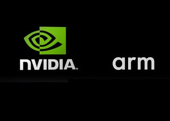 לוגו החברות NVIDIA ו-ARM. צילום יחצ