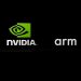 לוגו החברות NVIDIA ו-ARM. צילום יחצ