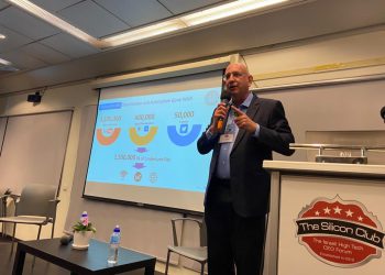 מנכ"ל KLA ישראל אורי תדמור במפגש הסיליקון קלאב, יוני 2020. צילום: איילת גרדמן