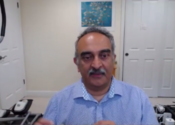 קיריטי קומפלה, CTO הנדסי, ג'וניפר. צילום מסך מתוך זום