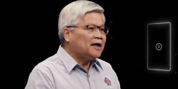 CC WEI, נשיא ומנכ"ל TSPG בכנס השותפים האירופיים של החברה 2020. צילום מסך