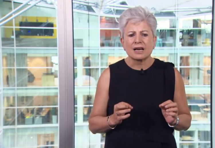 מנהלת TSMC אירופה מריה מרסד. צילום מסך