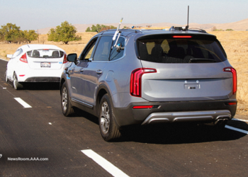 מבחן דרך למערכות סיוע בנהיגה. צילום יחצ AAA