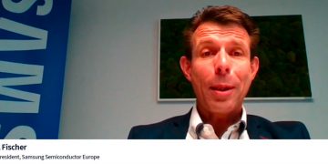 אקסל פישר, סגן נשיא, סמסונג אירופה. צילום מסך