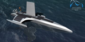 ספינת המחקר האוטונומית מיילפאור. צילום IBM