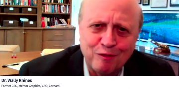 ד"ר וולי ריינס בכנס ChipEx2020 Digital. צילום מסך