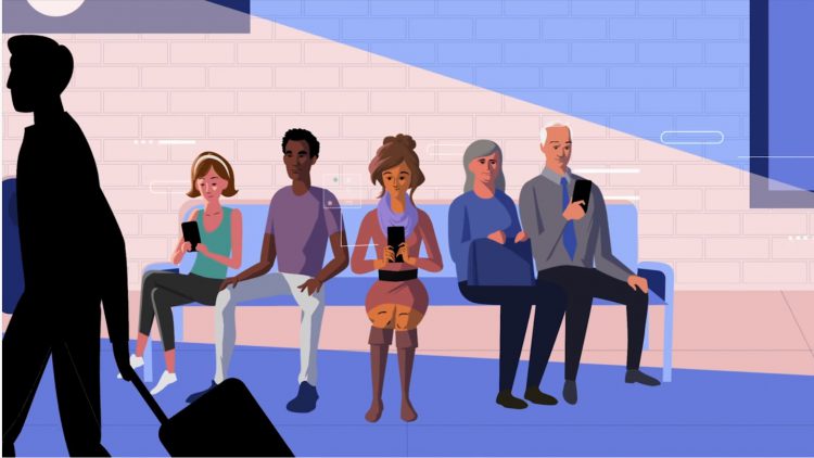 WiFi 60GHz צילום מסך מתוך סרטון של קוואלקם.