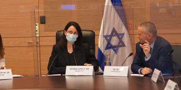 שר המדע יזהר שי ויו"ר וועדת המדע של הכנסת, ח"כ עינב קאבלה. צילום: דוברות הכנסת