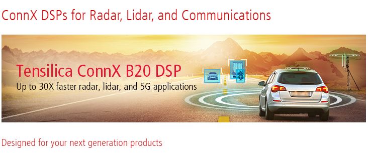 Tensilica ConnX B20 DSP. איור - קיידנס