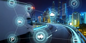 תחבורה אוטונומית בעיר חכמה. המחשה: depositphotos.com