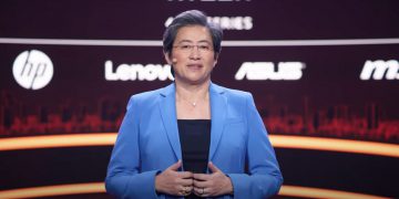 מנכ"לית AMD ליסה סו בכנס CES 2021 הדיגיטלי. צילום מסך