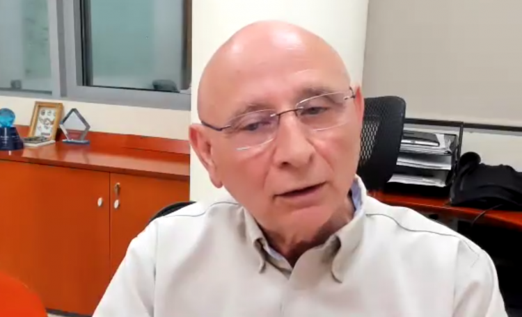 רמי לנגר, COO של חברת קמטק. צילום מסך מתוך האירוע הוירטואלי "השנה הסינית" שנערך במסגרת הסיליקון קלאב, ינואר 2021.