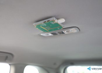 מכ"ם התרעה לפנים הרכב של VAYYAR. צילום יחצ