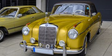 מכונית וינטג' של מרצדס בנץ. המחשה: depositphotos.com