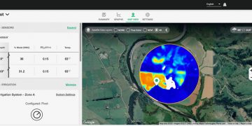 CropX מעבדת תצלומי לויין לצורך יישומי חקלאות מדייקת. צילום יחצ