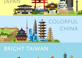 כרזת טיולים למזרח אסיה בימים טובים יותר. אילוסטרציה: depositphotos.com