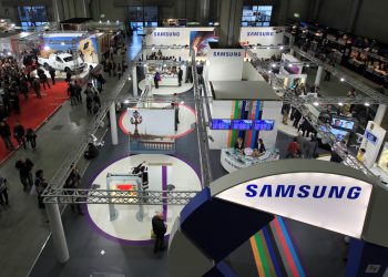 ביתן של סמסונג בתערוכה טכנולוגית. אילוסטרציה: depositphotos.com