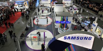 ביתן של סמסונג בתערוכה טכנולוגית. אילוסטרציה: depositphotos.com